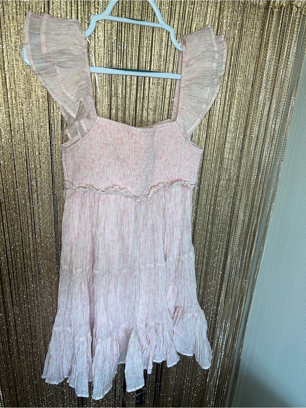 Women’s Pink Ruffle Sundress